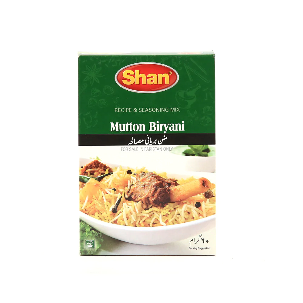 Shan mutton biryani masala 60gm