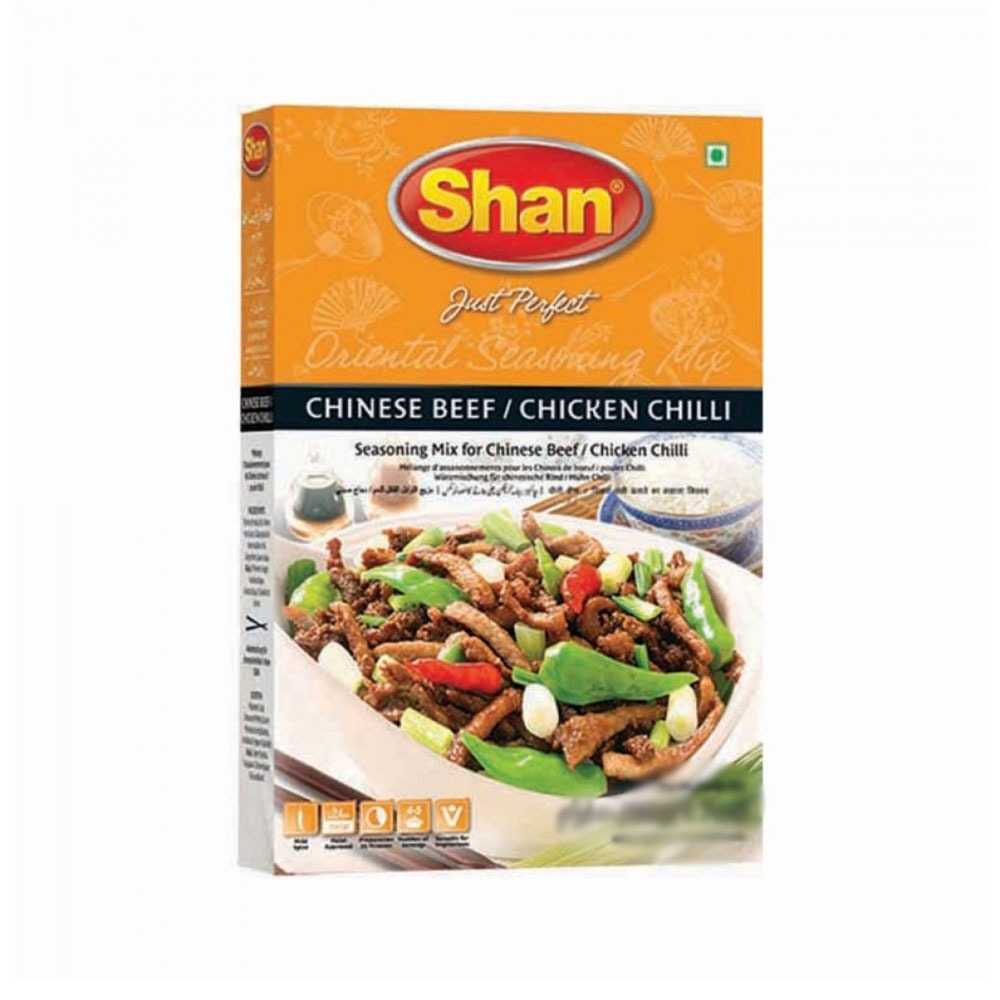 SHAN Chinese Beef/Chicken Chilli Masala 50gm.