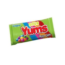 Candyland Yums Sour Fruity Chews Fun Pack Rs. 50