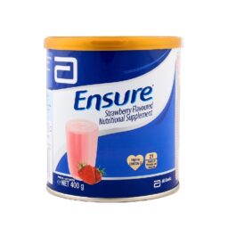 ENSURE STRAWBERRY FLAVOURED TIN 400GM