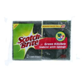246021 Scotch Brite Scourer Sponge Large Laminate 2 in1