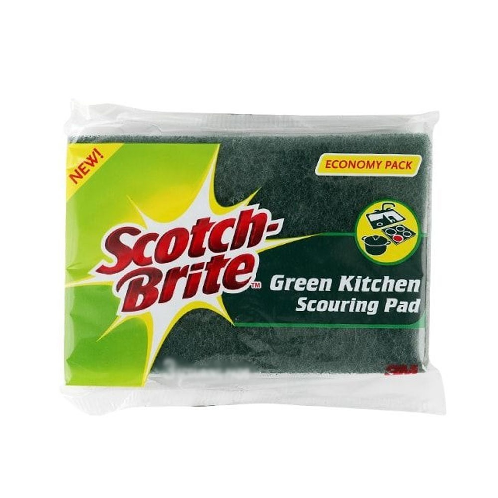 246041 Scotch Brite Scouring Pad Eco Pack 3Pcs.