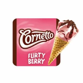 Walls Cornetto flirty berry