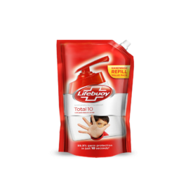 LIFEBUOY HAND WASH TOTAL 10 RED 450ML POUCH