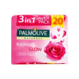 PALMOLIVE SOAP RADIANT GLOW 3x135GM PINK