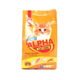 ALPHA Cat Food Chicken & Fish 450gm.