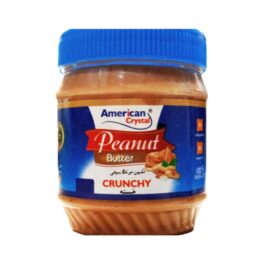 American Crystal Peanut Butter Crunchy 340gm