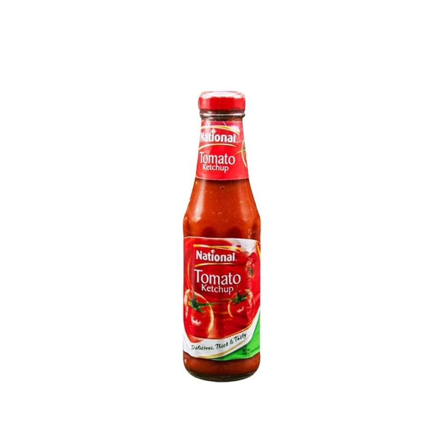 NATIONAL TOMATO KETCHUP 350G BTL