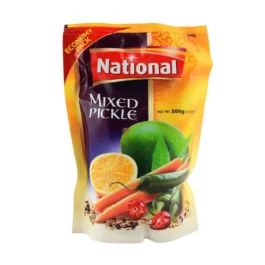 NATIONAL MIXED PICKLE POUCH 500GM