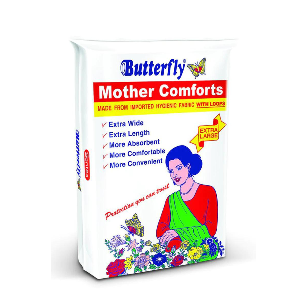 Butterfly Mother Comforts Extra Large EL 10pcs