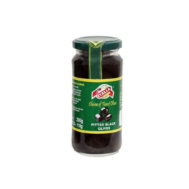 Italia Sliced Black Olive Bottle 230/115 gm.