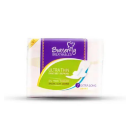 Butterfly Breathable Ultra Dry Mesh Extra Long 8pcs