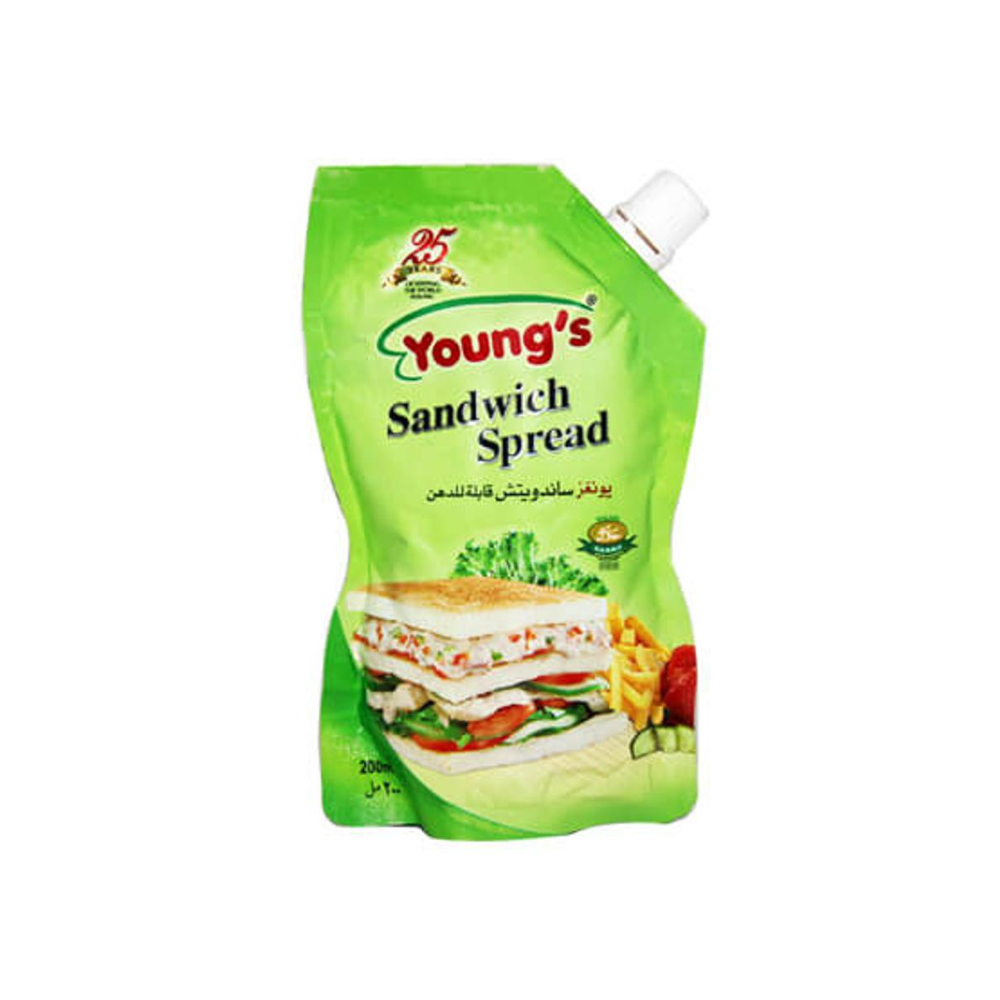 YOUNGS SAND WICH SPREAD 200 ML
