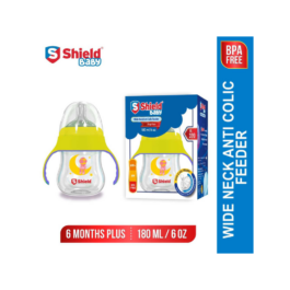 SHIELD BABY FEEDER WIDE NICK 180ML 6 oz