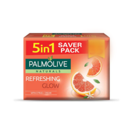 PALMOLIVE SOAP REFRESHING GLOW 5 in 1 PACK 110G