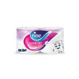 Fine Tissue Toilet Comfort Toll Twin Pack