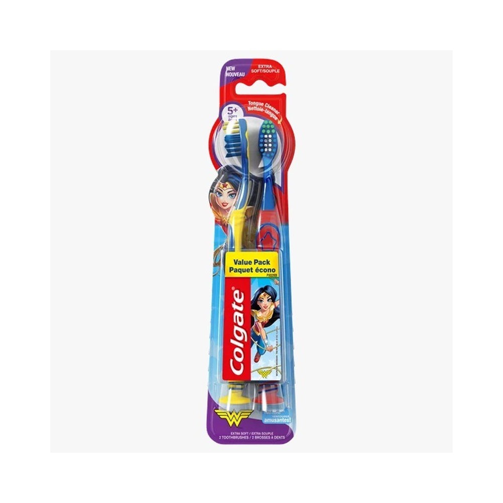 COLGATE TOOTH BRUSH WONDER WOMAN ULTRA SOFT